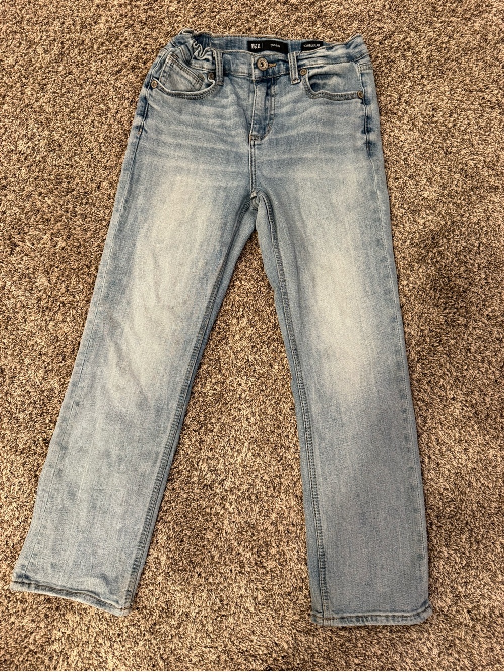 BKE Kids Light Blue Straight Jeans